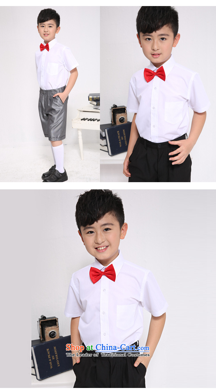 Child star shining in spring and autumn 2015 new children's wear boys long-sleeved shirt lapel of Korean children shirt students white shirt with white short-sleeved shirt Transfer red cravat 160 pictures, prices, brand platters! The elections are supplied in the national character of distribution, so action, buy now enjoy more preferential! As soon as possible.