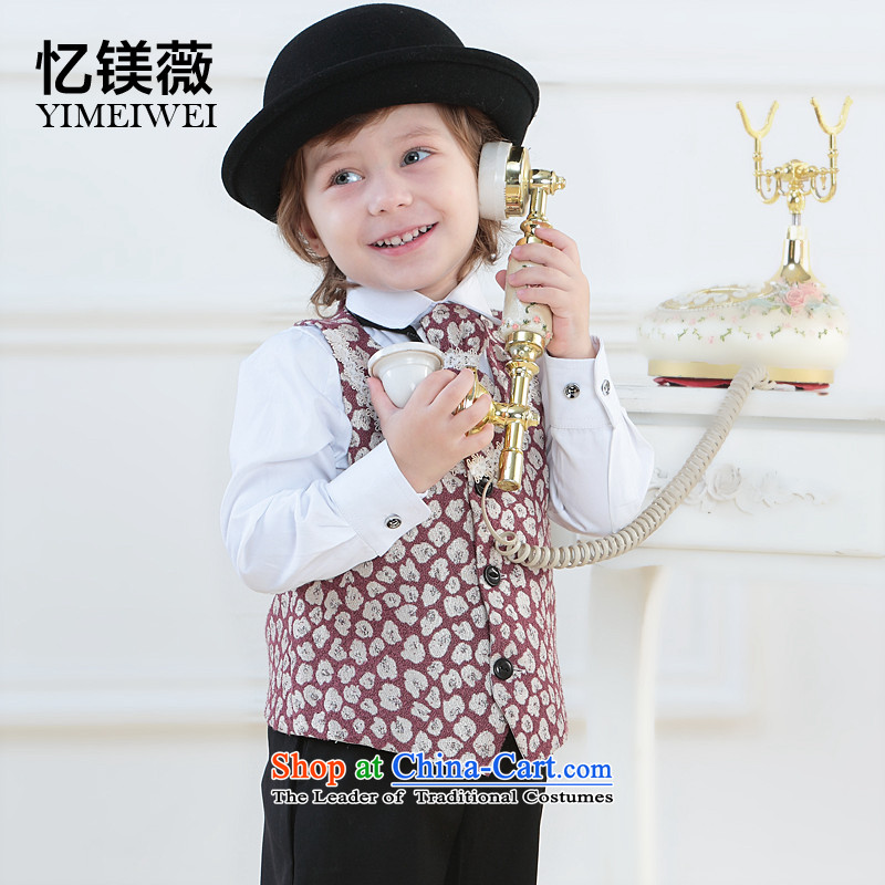 Recalling that disarmament boy Vicki flower girl child baby child dress suits age serving dinner show suits white 140-150recommendation 14 yards, recalling that Wei (yimeiwei) , , , shopping on the Internet
