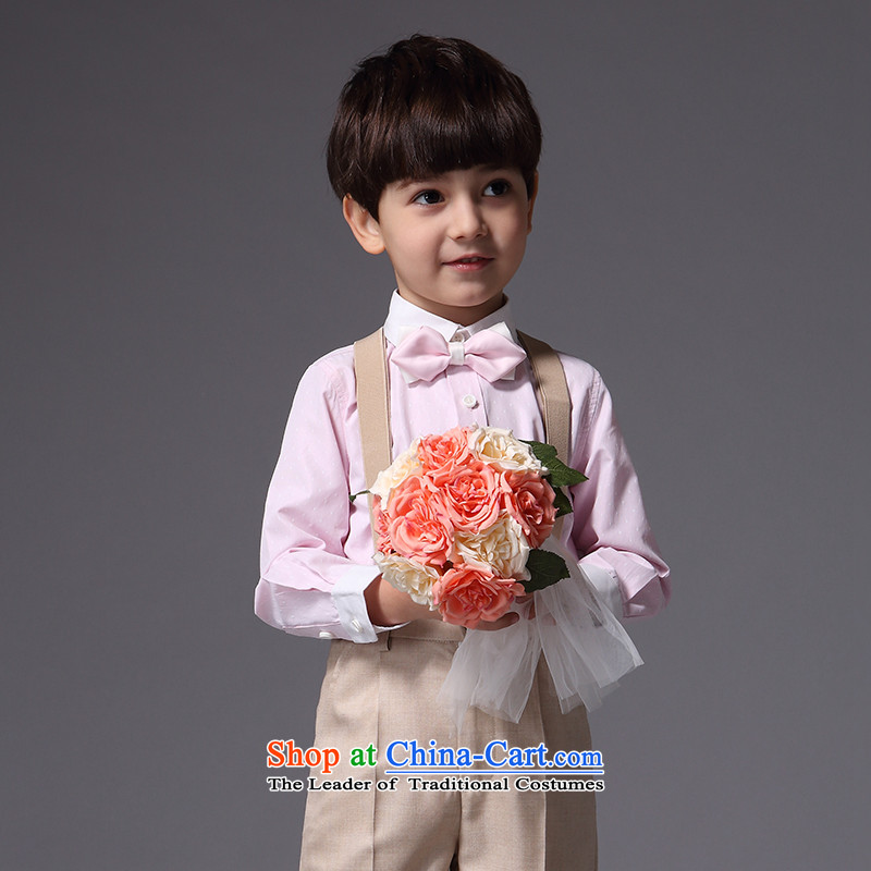 Eyas B suits kit long-sleeved strap kit suit Korean Flower Girls wedding dresses show moderator, the Bangwei Show Services strap trousers 4 piece 130,EYAS,,, shopping on the Internet