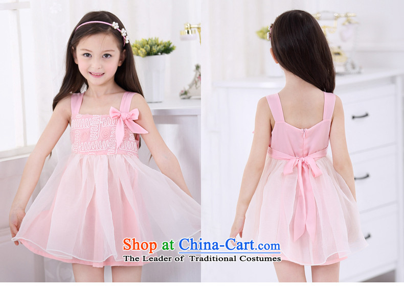 Su Song's 2015 Summer new children's wear dresses girls vest skirt princess skirt small children will dress Yellow 160cm is too small. It is recommended that you select a large number of pictures, prices, brand platters! The elections are supplied in the national character of distribution, so action, buy now enjoy more preferential! As soon as possible.