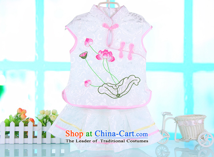 The baby girl child care Tang dynasty princess skirt the interpolator cheongsam dress uniform dress guzheng at a multi-colored white 100 pictures, Summer Price, brand platters! The elections are supplied in the national character of distribution, so action, buy now enjoy more preferential! As soon as possible.