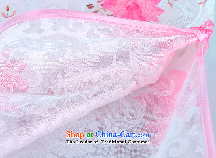 Children qipao girls summer princess skirt pure cotton guzheng will CUHK child cheongsam dress pink dresses 140 pictures, prices, brand platters! The elections are supplied in the national character of distribution, so action, buy now enjoy more preferential! As soon as possible.