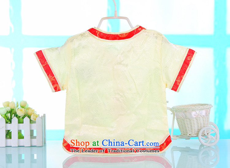 The spring and summer of Tang Dynasty BABY CHILDREN qipao kindergarten will baby is one month old hundreds amanome age dress yellow 100 pictures, prices, brand platters! The elections are supplied in the national character of distribution, so action, buy now enjoy more preferential! As soon as possible.