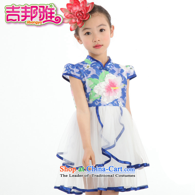 Yoshikuni ya 2015 Summer new women's child lace skirts of CUHK will retro ethnic dress the yarn dresses GQ15022408 better red 120-130 Yoshikuni Ya (JIBANGYA) , , , shopping on the Internet
