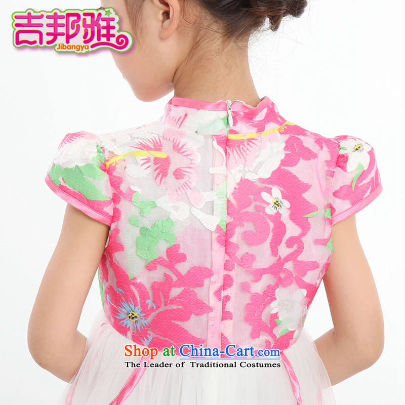 Yoshikuni ya 2015 Summer new women's child lace skirts of CUHK will retro ethnic dress the yarn dresses GQ15022408 better red 120-130 Yoshikuni Ya (JIBANGYA) , , , shopping on the Internet