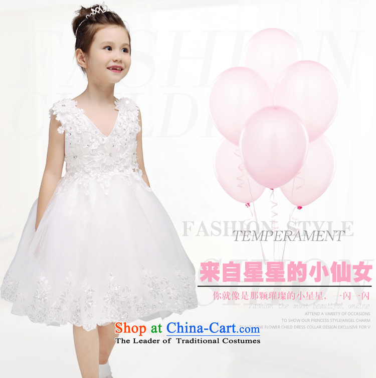 For rabbits 2015 girls spring, dresses 610 children will children dress skirt girls lace white wedding 150cm(145-155cm lovely princess skirt) Picture, prices, brand platters! The elections are supplied in the national character of distribution, so action, buy now enjoy more preferential! As soon as possible.