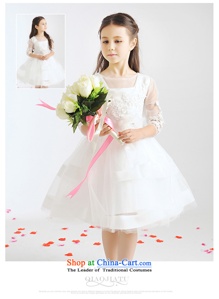 For rabbits children dress girls princess skirt Flower Girls wedding dresses bon bon skirt Birthday Concert choral services girls 140cm(135-145cm White Flower Girls dresses) Picture, prices, brand platters! The elections are supplied in the national character of distribution, so action, buy now enjoy more preferential! As soon as possible.