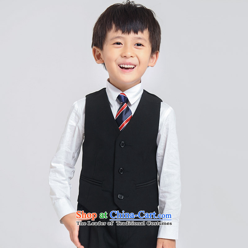 For rabbits children dress suit Korean Boy leisure suit coats Flower Girls small black suit kit of children and teenagers in the small 5-piece  100cm(95-105cm), suits for rabbits (qiaojiatu) , , , shopping on the Internet