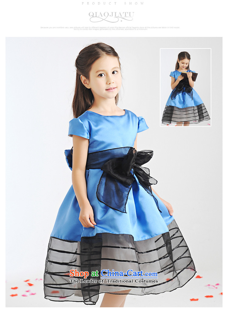 For the new Children 2015 rabbits dress Cinderella Skirt 61 performances princess skirt girls dress skirt wedding ceremony of the Child Spring Blossoms  140cm(135-145cm) Blue Photo, prices, brand platters! The elections are supplied in the national character of distribution, so action, buy now enjoy more preferential! As soon as possible.