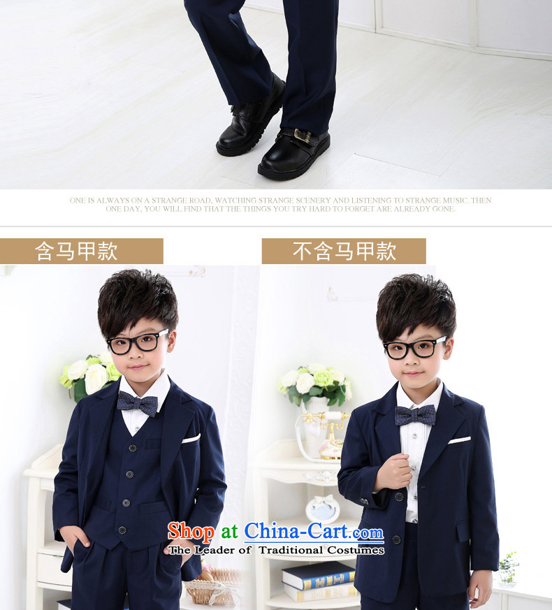 The workshop on children in suits yi dress boy classic black, Solid Color children fall will give the new 2015 strap kit with navy blue vest 130cm photo, prices, brand platters! The elections are supplied in the national character of distribution, so action, buy now enjoy more preferential! As soon as possible.