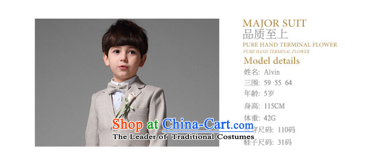 Eyas of children's wear new spring and autumn boy latticed suits kit small children spend dress suit will Four piece set Ma Gray Tartan Four piece set (not included) 130 pictures, shirt price, brand platters! The elections are supplied in the national character of distribution, so action, buy now enjoy more preferential! As soon as possible.