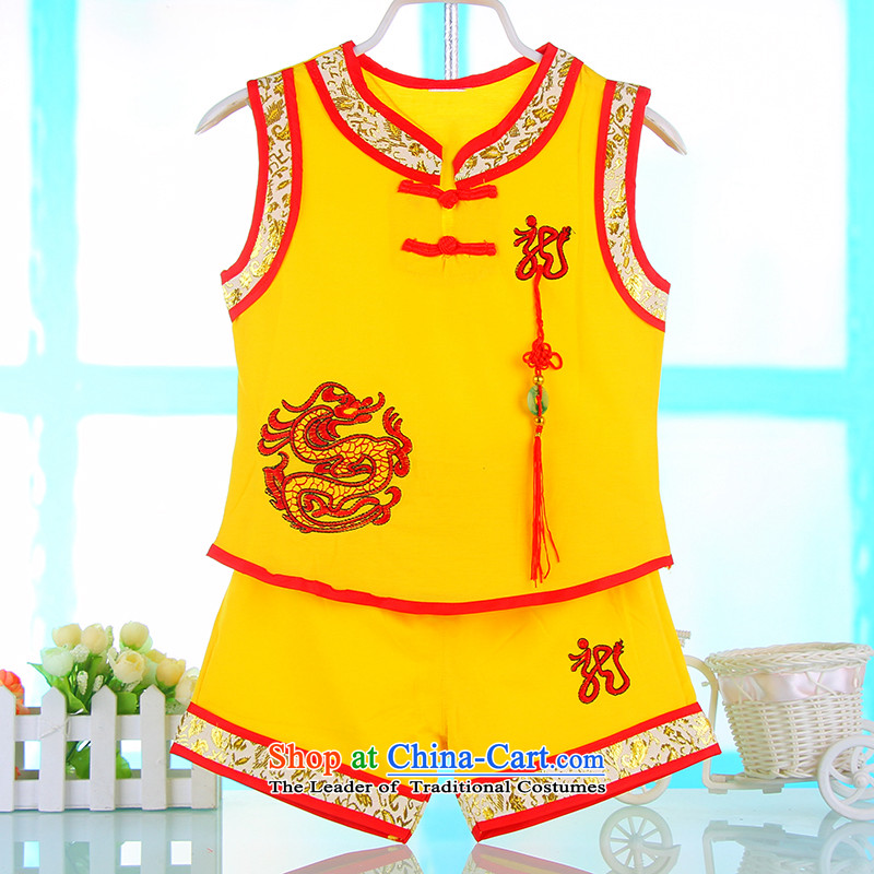 Summer 2015 new boy child baby Tang Dynasty Package show birthday embroidered uniform white 100cm, 4674A Bunnies Dodo xiaotuduoduo) , , , shopping on the Internet