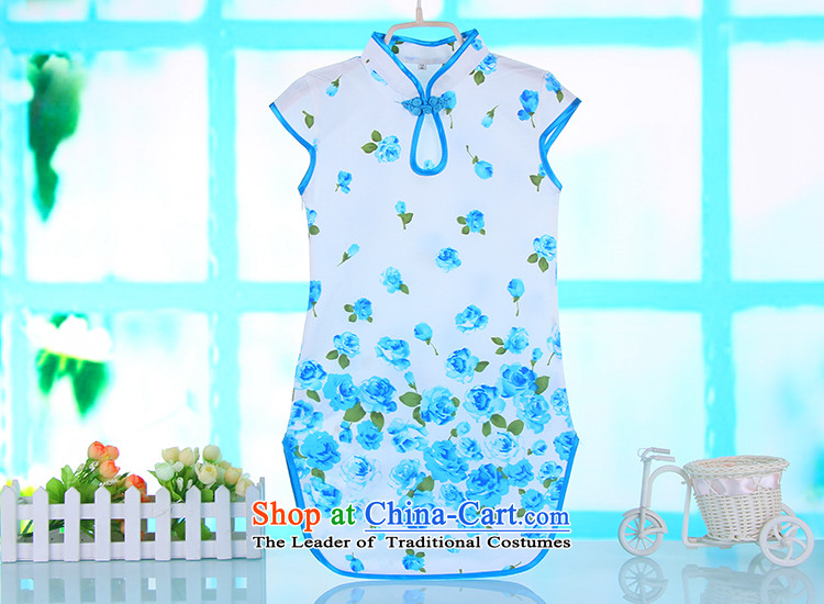 The Girl Child Child Child new baby CUHK summer porcelain pure cotton qipao Tang dynasty guzheng will dress 4682A porcelain red 140 pictures, prices, brand platters! The elections are supplied in the national character of distribution, so action, buy now enjoy more preferential! As soon as possible.