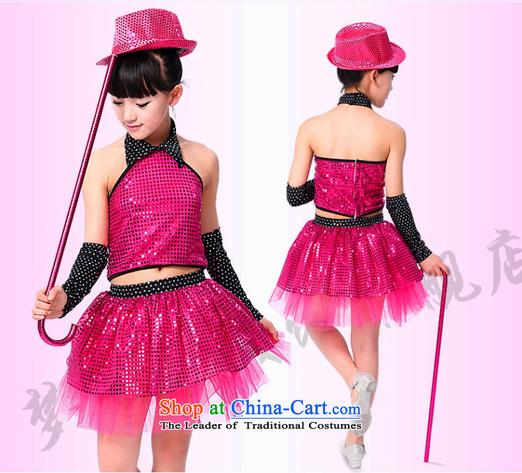 The Dream arts 61 children jazz dance costumes girls Street Jazz Dance Dance Dance early childhood services dress hip hop on-chip in the red for female MZY-0281 130-140cm picture, prices, brand platters! The elections are supplied in the national character of distribution, so action, buy now enjoy more preferential! As soon as possible.
