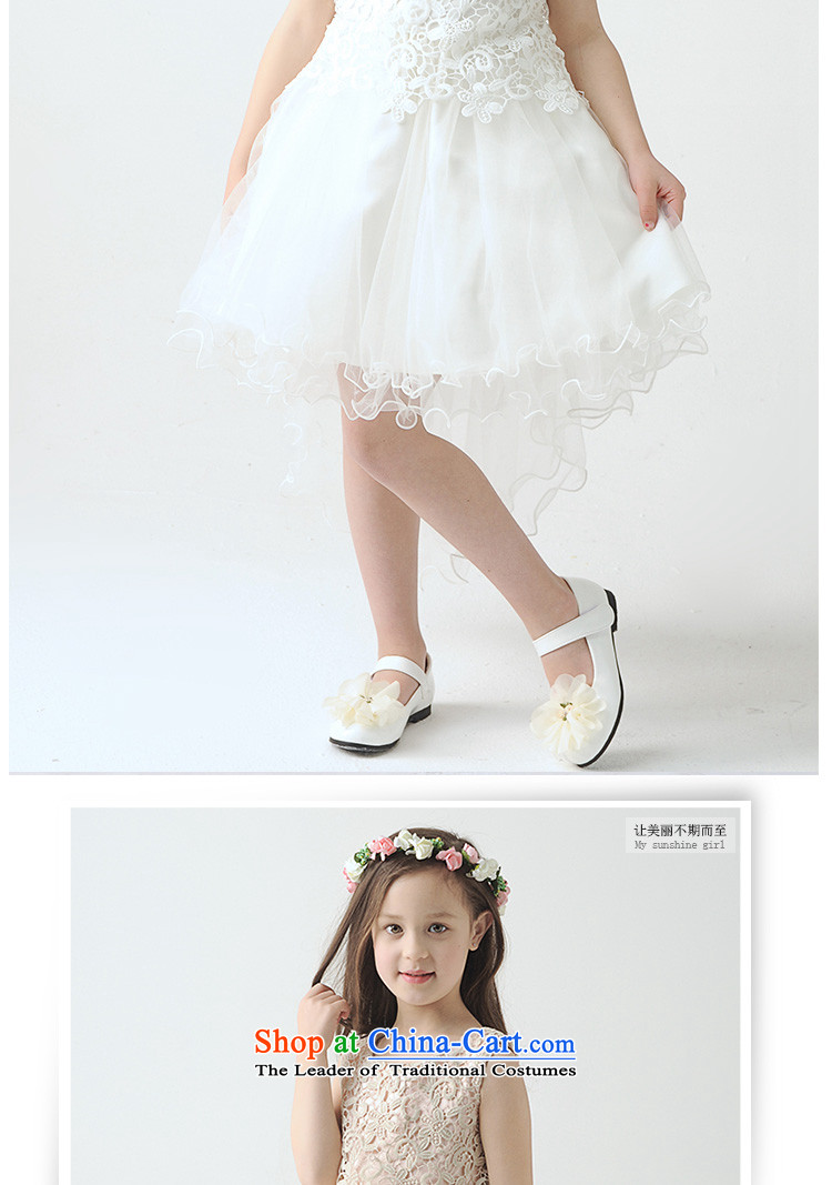 2015 Summer Wedding dress tail children performances 61 Princess skirts dress girls lace suits princess skirt Flower Girls dress orange pink 150cm photo, prices, brand platters! The elections are supplied in the national character of distribution, so action, buy now enjoy more preferential! As soon as possible.