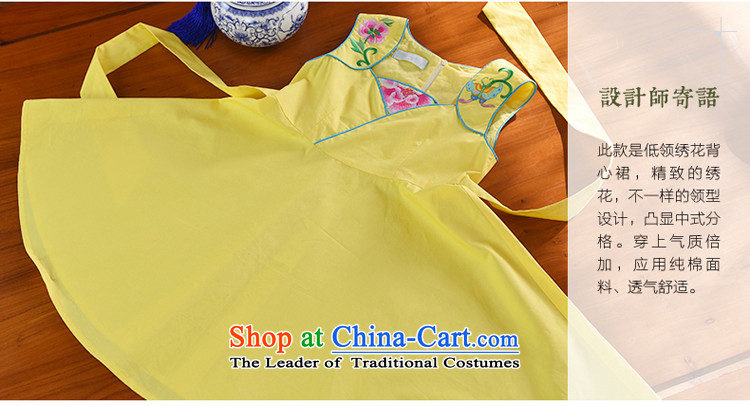 I should be grateful if you would have the girl children's wear small Wang Xia, children's wear dresses low collar vest skirt X5299Y yellow 150/146-155cm/ services show pictures, prices, brand platters! The elections are supplied in the national character of distribution, so action, buy now enjoy more preferential! As soon as possible.
