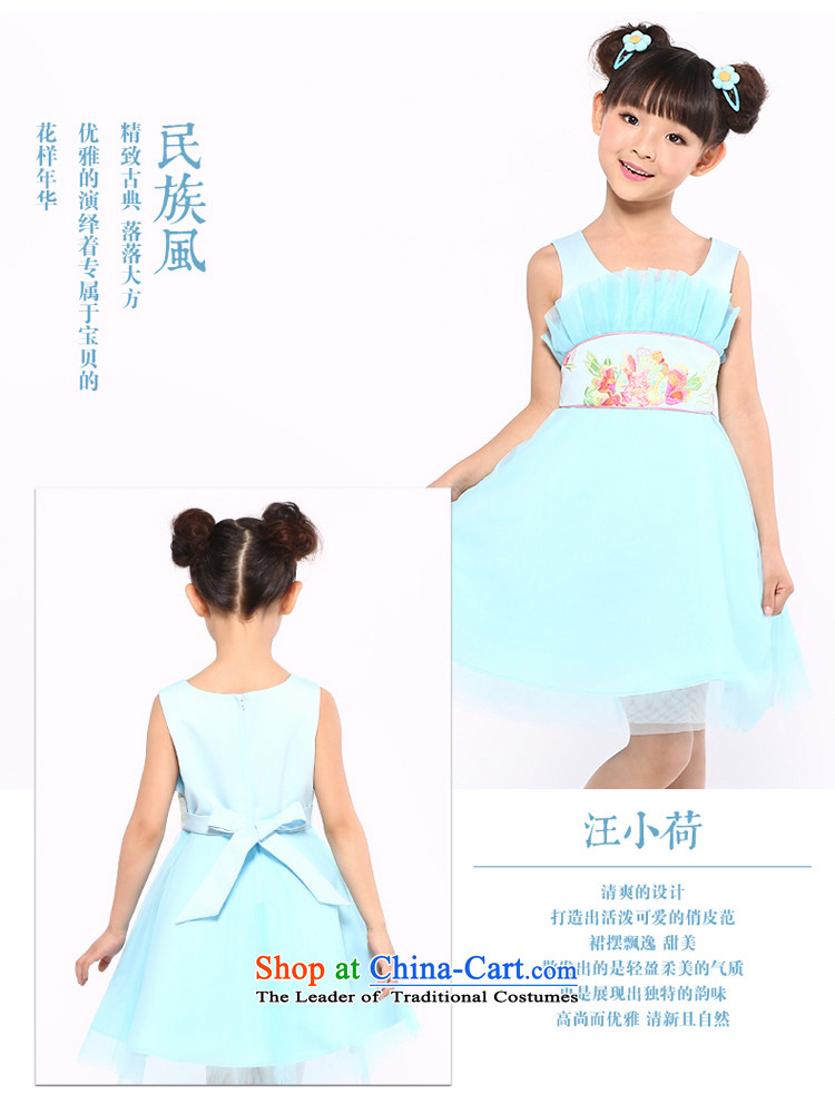 I should be grateful if you would have the girl children's wear small Wang Xia, children's wear dresses embroidered dress uniform X5299U blue 160/156-165cm/ Show pictures, prices, brand platters! The elections are supplied in the national character of distribution, so action, buy now enjoy more preferential! As soon as possible.