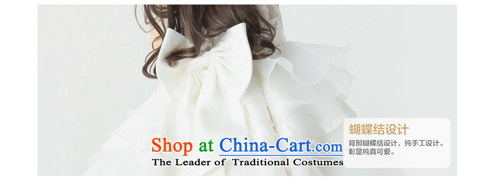 Po Jasmine children dress girls princess skirt piano dress will serve flower girl children's wear skirts dress custom autumn ivory 170 custom image, prices, brand platters! The elections are supplied in the national character of distribution, so action, buy now enjoy more preferential! As soon as possible.