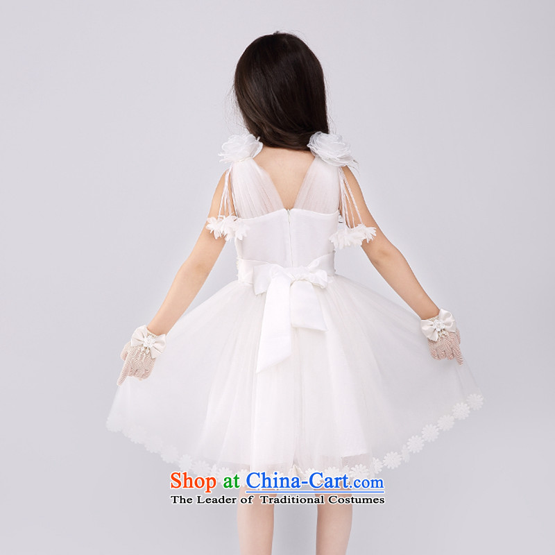 Each Princess skirt girls Ngai dress wedding dress princess skirt dress skirts children dresses Summer 2015 new children's wear 61 Will White 160 per ngai (joli) , , , shopping on the Internet