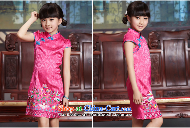 The Burkina found the girl child for summer 2015, summer new product original ethnic children's wear girls embroidery qipao show services parent-child replacing S4252472 pink 170 yards mother L code picture, prices, brand platters! The elections are supplied in the national character of distribution, so action, buy now enjoy more preferential! As soon as possible.
