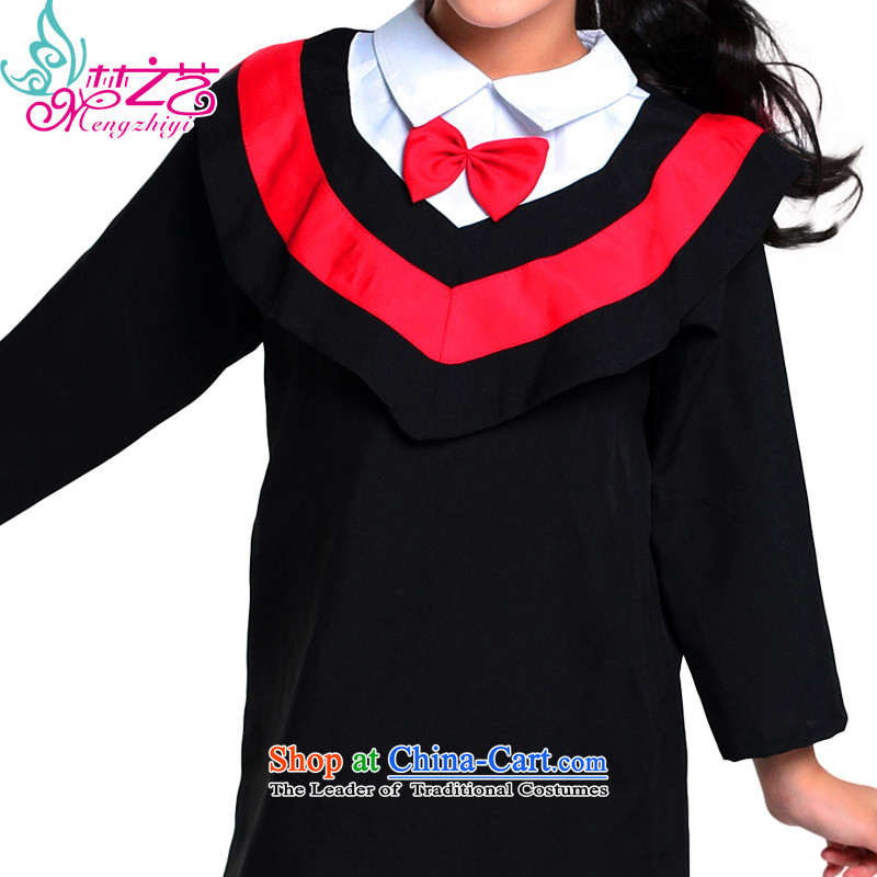 The dream of children arts costumes child care services between women and men serving Dr. dance graduated from kindergarten scholar suits Dr. dress MZY-0290 red 150 yards cap, Dream Arts , , , shopping on the Internet
