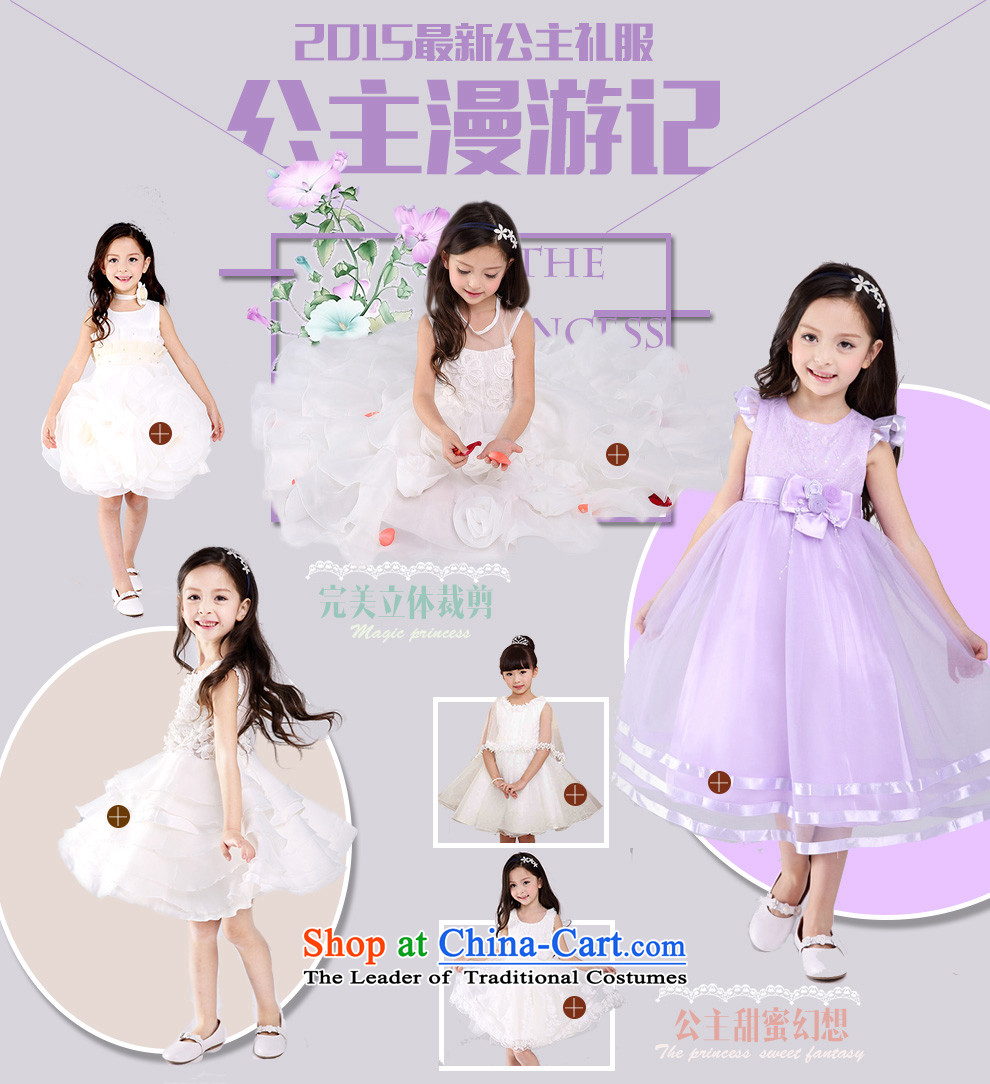 Each Princess skirt girls Ngai girl children's apparel will Flower Girls dress 2015 Summer girls short-sleeved white 160 pictures princess skirts, prices, brand platters! The elections are supplied in the national character of distribution, so action, buy now enjoy more preferential! As soon as possible.