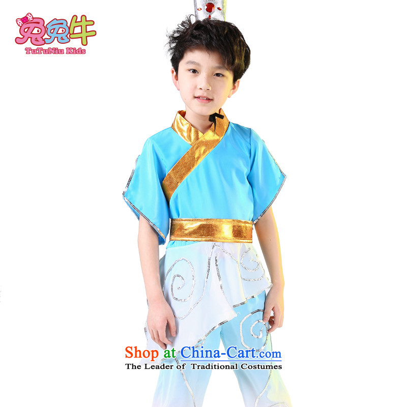61. Children will nunnery boy disciples costume Han-regulation scholar, the service performance of early childhood services costumes and cattle and 140 red , , , shopping on the Internet