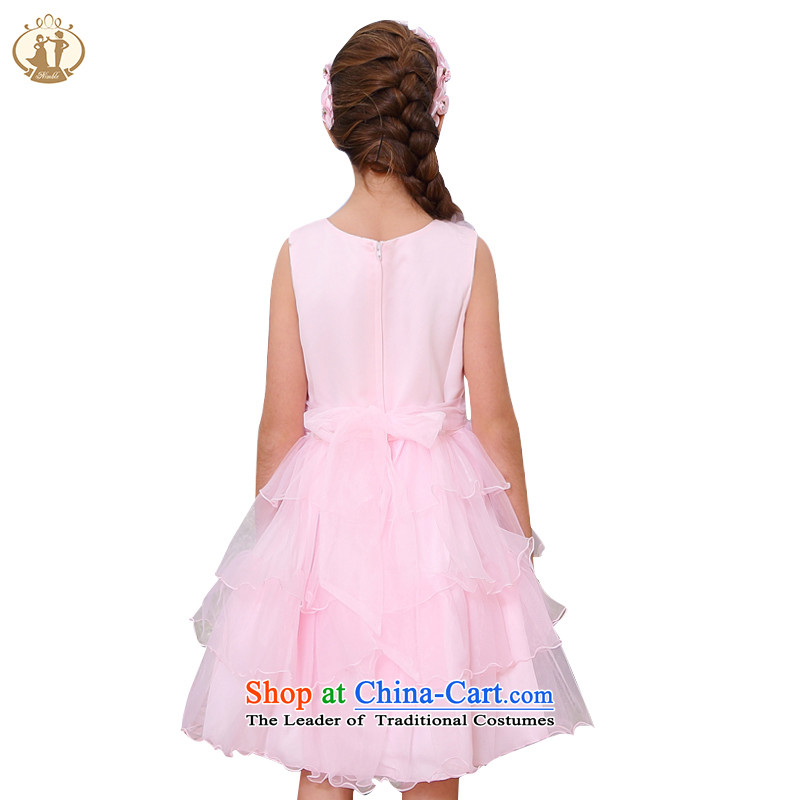 Tien Po 2015 new dress skirt hosted a skirt children dress dresses fine manually staple PEARL PINK 135cm, hundreds pleated skirts Tien Bo (nimble) , , , shopping on the Internet