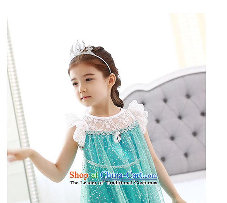 Children's Wear daringyo girls Summer 2015 new products will snow and ice princess Qi Yuan lace dress 61 Gift Show Services dresses skyblue 110 pictures, prices, brand platters! The elections are supplied in the national character of distribution, so action, buy now enjoy more preferential! As soon as possible.