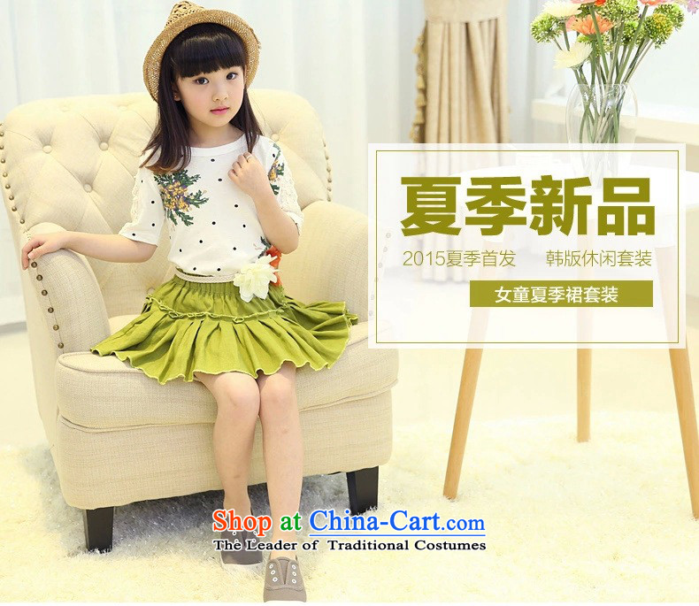 Children sets of children's wear costumes and celebrate Children's Day 2015 Summer New Wave dot Korean small fresh princess skirt kit skirt Red Belt 160 pictures to, prices, brand platters! The elections are supplied in the national character of distribution, so action, buy now enjoy more preferential! As soon as possible.