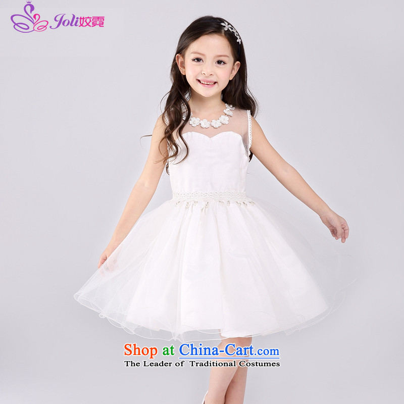 Each Ngai girls princess skirt dress skirt 61 Will Princess skirt girls dancing girls will serve the princess skirt White160