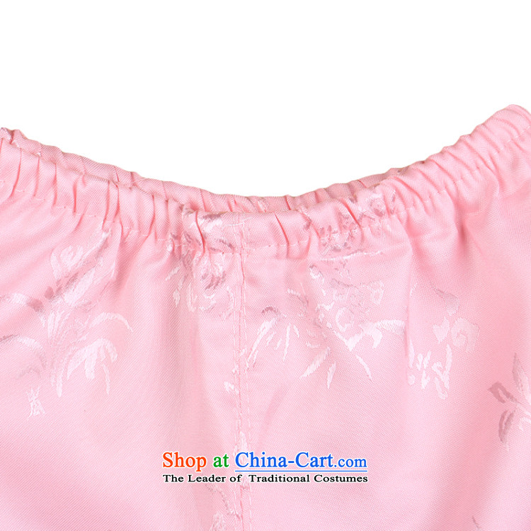 2015 new baby Tang Dynasty Package girls of early childhood short-sleeved shorts summer infant garment aged 1-2-3 4808 pink 100 pictures, prices, brand platters! The elections are supplied in the national character of distribution, so action, buy now enjoy more preferential! As soon as possible.