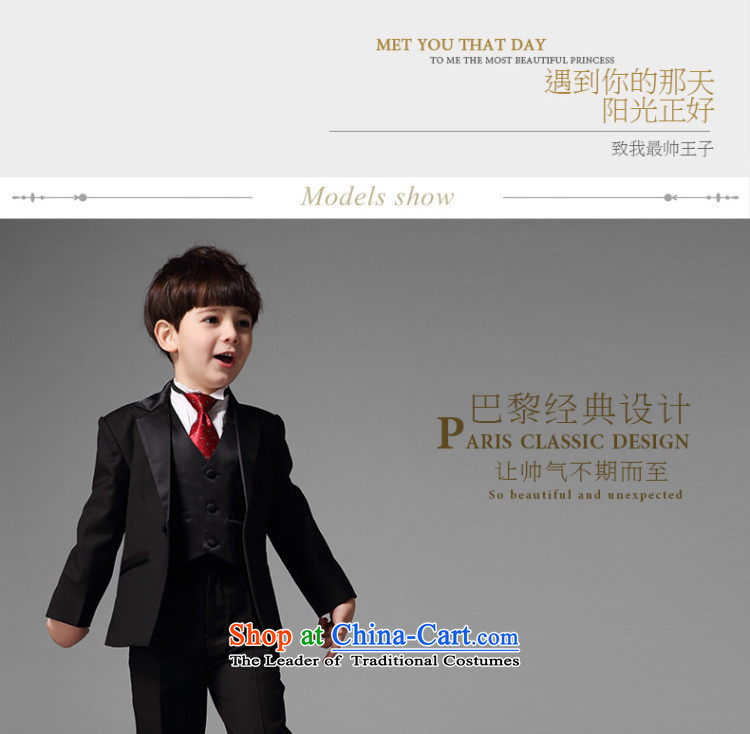 Eyas boy children suits CUHK girls suit dress Flower Girls Boys black autumn new Korean Black 5 piece set 150 pictures, prices, brand platters! The elections are supplied in the national character of distribution, so action, buy now enjoy more preferential! As soon as possible.