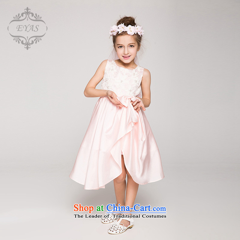 The girl child dresses Summer 2015 new children's wear skirts Princess Bow Tie celebrate Children's Day dress performances bon bon skirt white 150,EYAS,,, shopping on the Internet
