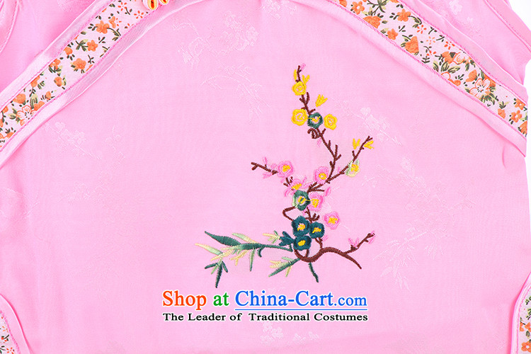 2015 Children Tang dynasty China Happy baby girl wa light summer silk Jacquard Pipe Sleeveless Tang dynasty4009 rose 100 pictures, prices, brand platters! The elections are supplied in the national character of distribution, so action, buy now enjoy more preferential! As soon as possible.
