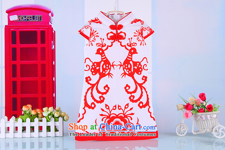 Children's Wear your baby qipao pure cotton stretch cotton children girls girls qipao skirt kids Tang dynasty 2015 Summer 4011 Red 100 pictures new, prices, brand platters! The elections are supplied in the national character of distribution, so action, buy now enjoy more preferential! As soon as possible.