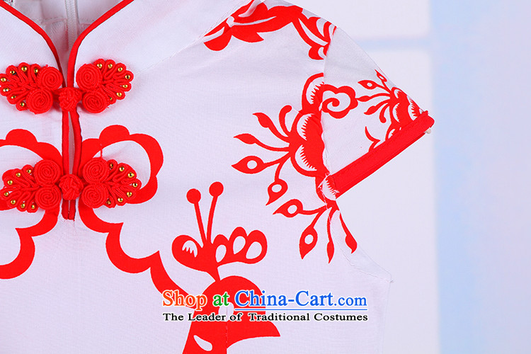 Children's Wear your baby qipao pure cotton stretch cotton children girls girls qipao skirt kids Tang dynasty 2015 Summer 4011 Red 100 pictures new, prices, brand platters! The elections are supplied in the national character of distribution, so action, buy now enjoy more preferential! As soon as possible.