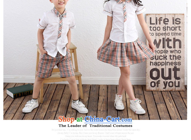Children's Wear summer school uniform students men and women 2015 new boys and girls kit shirt shorts skirt Children 11003 White 160 pictures, prices, brand platters! The elections are supplied in the national character of distribution, so action, buy now enjoy more preferential! As soon as possible.