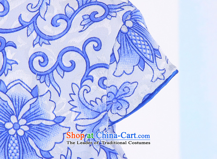 Mr Tang dynasty qipao children girls cotton qipao princess skirt guzheng will baby porcelain pure cotton cheongsam blue 90 pictures, prices, brand platters! The elections are supplied in the national character of distribution, so action, buy now enjoy more preferential! As soon as possible.