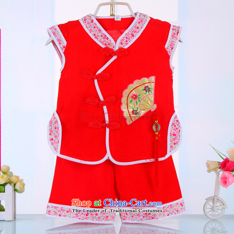 The Spring and Autumn Period, girls Tang Dynasty Tang dynasty children of ethnic children under the age of your baby birthday party dress reception 80 Rose Bunnies Dodo xiaotuduoduo) , , , shopping on the Internet