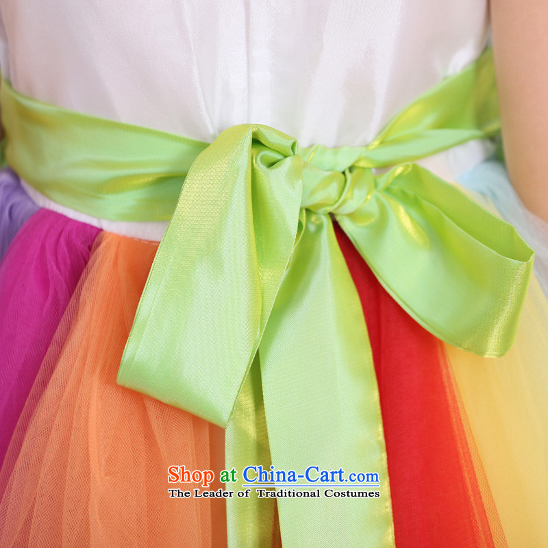 Goodwill Visit to celebrate Children's Day costumes shirt Princess Skirts 7 color wedding dress girls piano slips cotton T go-soo model environmental protection clothing pearl owara 130cm28 code, goodwill visit to the Netherlands , , , shopping on the Int