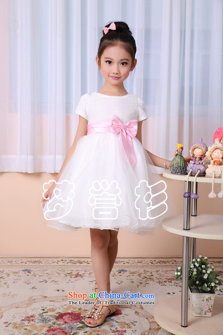 Goodwill Visit to the Netherlands girls autumn and winter, Korean dresses children and women who dress princess skirt wedding dress bon bon Flower Girls 610 children will dress piano white powder waistband 140cm32 + Code Picture, prices, brand platters! The elections are supplied in the national character of distribution, so action, buy now enjoy more preferential! As soon as possible.