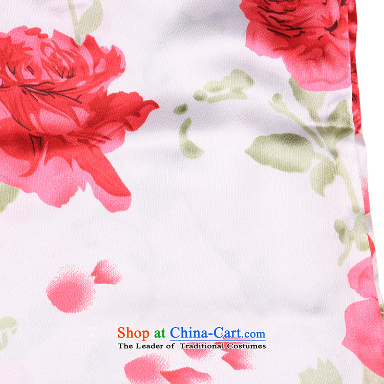 2015 girls children's apparel cheongsam dress qipao Girl Children Summer Tang dynasty summer baby cotton linen rose 110 pictures, prices, brand platters! The elections are supplied in the national character of distribution, so action, buy now enjoy more preferential! As soon as possible.