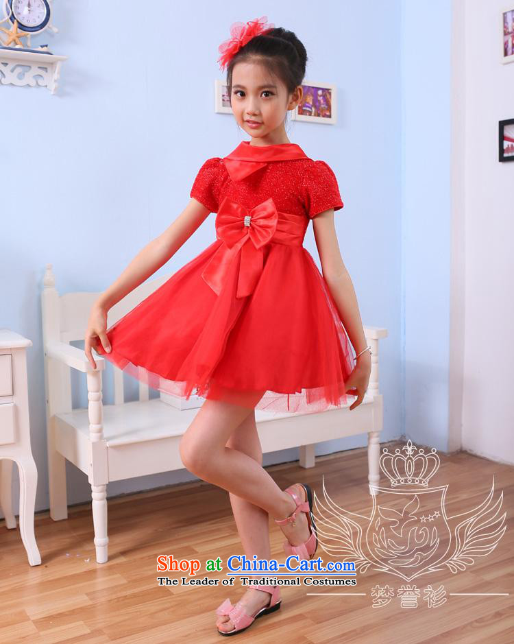 Children Yi skirt red new 2015 princess skirt spring, summer, autumn and winter load short-sleeved web wedding dresses skirt celebrate children's day a dance performance apparel sing and dance to skirt 135cm30 red code picture, prices, brand platters! The elections are supplied in the national character of distribution, so action, buy now enjoy more preferential! As soon as possible.