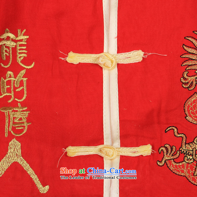 Offer new types of child-Tang Dynasty Chinese baby cotton linen Tang dynasty boy short-sleeved Tang casual ethnic summer our 4676th yellow 73 pictures, prices, brand platters! The elections are supplied in the national character of distribution, so action, buy now enjoy more preferential! As soon as possible.