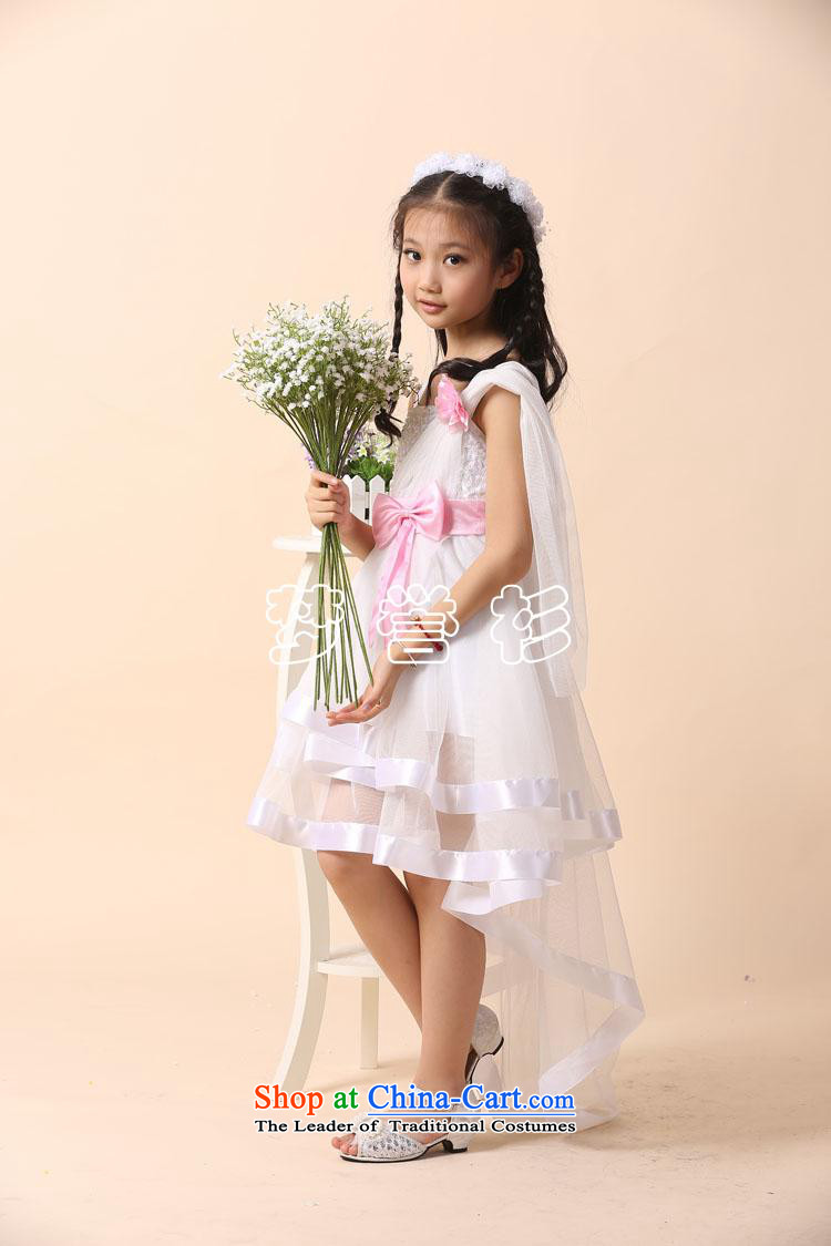 Goodwill Visit to the Netherlands children tail female flowers of children's wear skirts princess dress skirt long white wedding bon bon strap skirt upscale pure cotton theatrical performances clothing T desktop show white 120cm28 code picture, prices, brand platters! The elections are supplied in the national character of distribution, so action, buy now enjoy more preferential! As soon as possible.