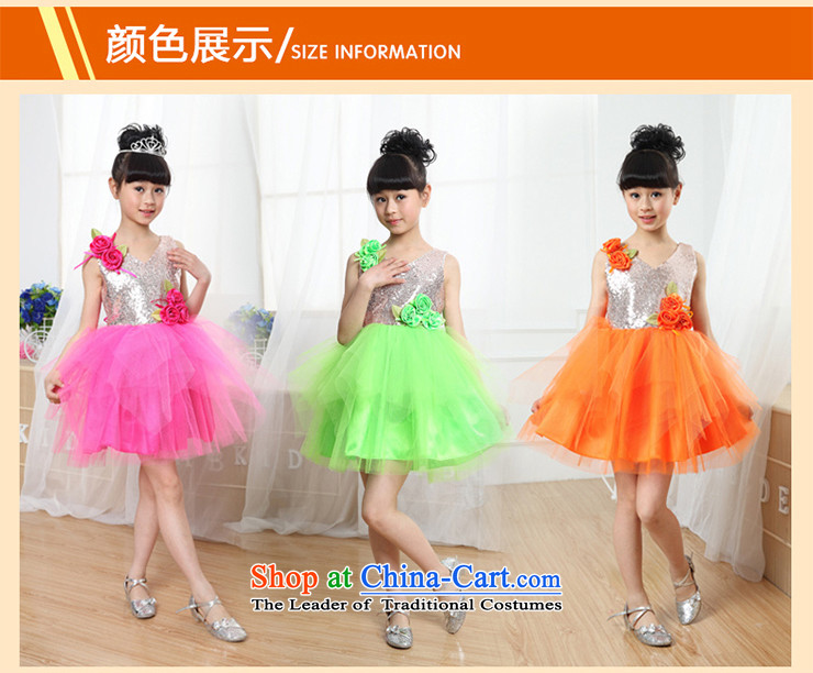 61. Children performances princess skirt dress girls theatrical performances services Flower Girls dress wedding dress princess skirt girls Orange 130 pictures, prices, brand platters! The elections are supplied in the national character of distribution, so action, buy now enjoy more preferential! As soon as possible.