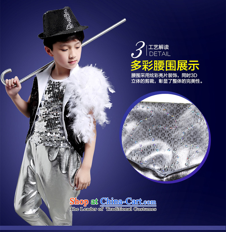 The new boys and girls modern dance jazz dance performances services for children with child model stage show handsome costume services black pictures, prices, 160 brand platters! The elections are supplied in the national character of distribution, so action, buy now enjoy more preferential! As soon as possible.