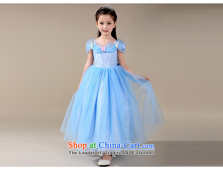 Love Rahman Kidswear 2015 Summer new girls dresses of the same Cinderella dance performances to Princess skirt blue 150 pictures, prices, brand platters! The elections are supplied in the national character of distribution, so action, buy now enjoy more preferential! As soon as possible.