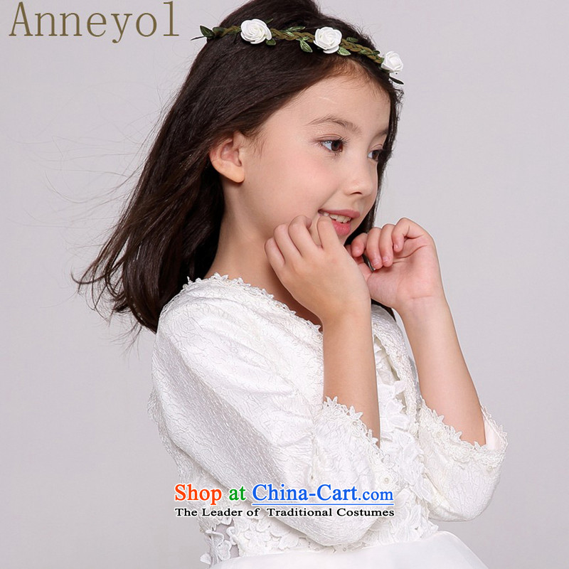 Small children at shoulder dress jacket flower girl children (8 hours cuff shawl cream) 120 yards, high 105-110cm recommendations optimize-Anne anneyol) , , , shopping on the Internet